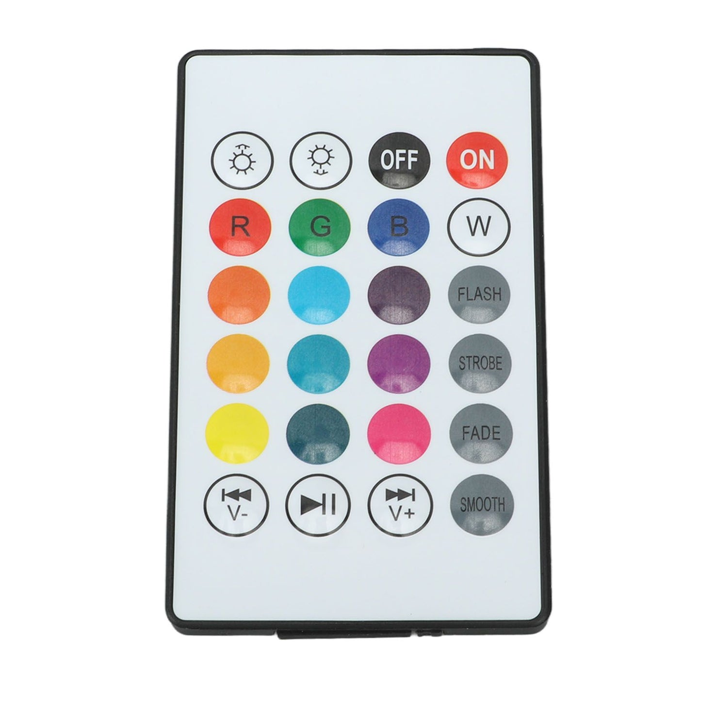 Smart LED Light Bulb Wireless Bluetooth Light Bulb Speaker E26 E27 RGB Color Changing Light Bulb With 24 Keys V1294-YM0521-3119230067811