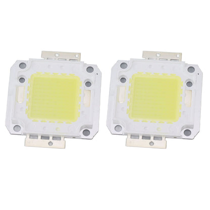 2 Pieces 100W COB LED Light Chip 9600LM 6000K LED Light Chip Beads for LED Casting Light 32-36V V1294-YM0521-3119230069111