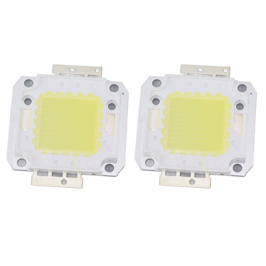 2 Pieces 100W COB LED Light Chip 9600LM 6000K LED Light Chip Beads for LED Casting Light 32-36V V1294-YM0521-3119230069111