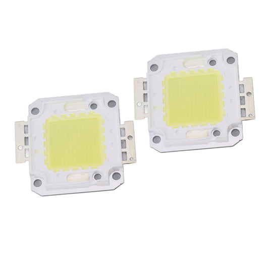 2 Pieces 100W COB LED Light Chip 9600LM 6000K LED Light Chip Beads for LED Casting Light 32-36V V1294-YM0521-3119230069111