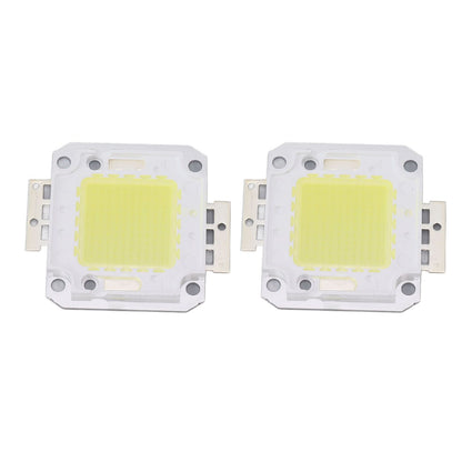 2 Pieces 100W COB LED Light Chip 9600LM 6000K LED Light Chip Beads for LED Casting Light 32-36V V1294-YM0521-3119230069111