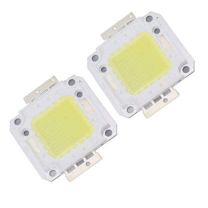 2 Pieces 100W COB LED Light Chip 9600LM 6000K LED Light Chip Beads for LED Casting Light 32-36V V1294-YM0521-3119230069111
