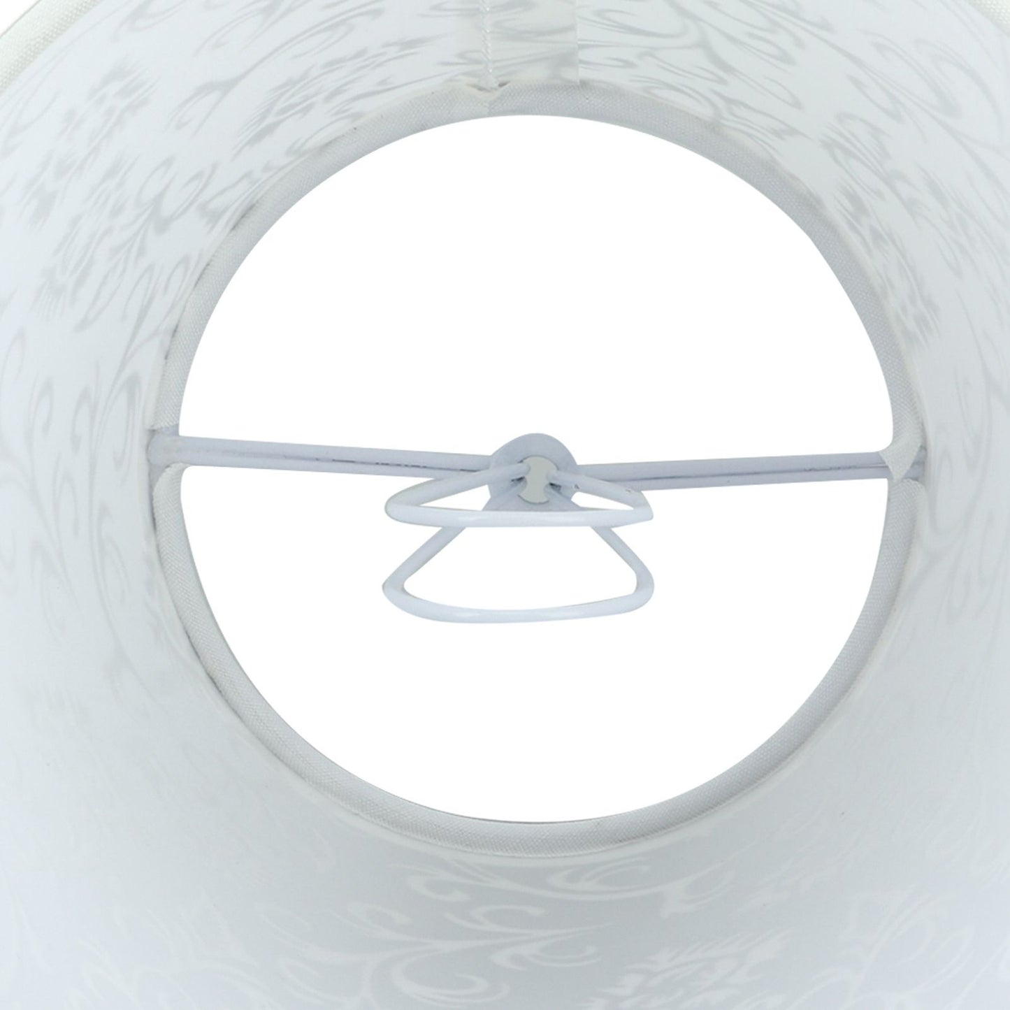 Cloth Lampshade Clip On Installation Modern Fabric Lamp Shades for E14 Bulb Chandelier Table Lamp 3pcs Silver V1294-YM0521-3119230069712