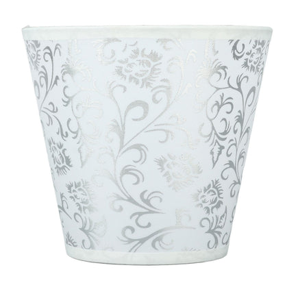 Cloth Lampshade Clip On Installation Modern Fabric Lamp Shades for E14 Bulb Chandelier Table Lamp 3pcs Silver V1294-YM0521-3119230069712