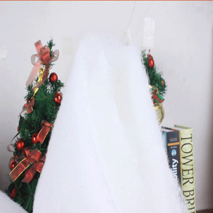 Christmas Snow Cover Blanket Artificial Cotton Blanket Decorations for Christmas Tree Skirt Tables Curtains V1294-YM0523-10316109