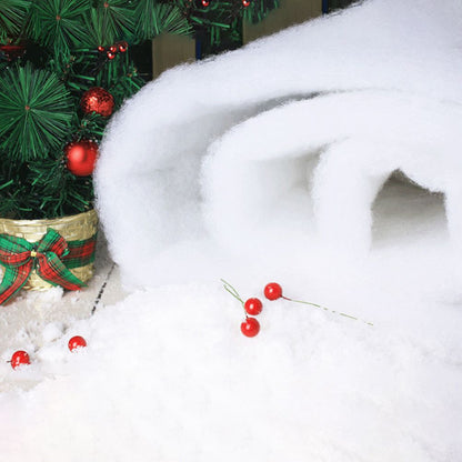 Christmas Snow Cover Blanket Artificial Cotton Blanket Decorations for Christmas Tree Skirt Tables Curtains V1294-YM0523-10316109
