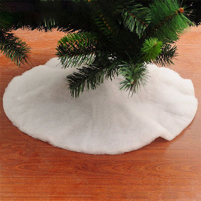 Christmas Snow Cover Blanket Artificial Cotton Blanket Decorations for Christmas Tree Skirt Tables Curtains V1294-YM0523-10316109