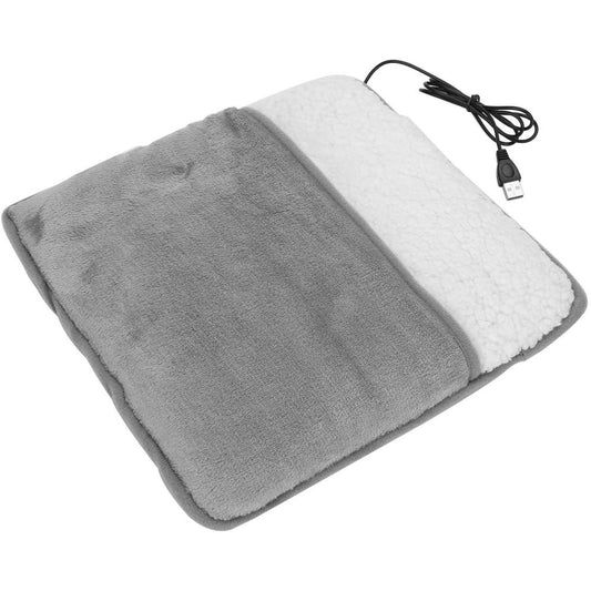 Winter USB Foot Warmer Built In Heater Fast Heating Safe Start Warm Foot Cover Feet Heating Pad Warmer V1294-YM0523-10317284