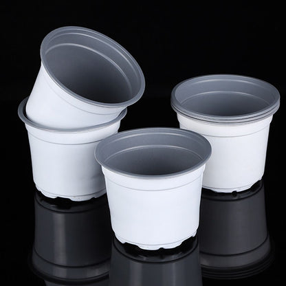 75 Pcs Plastic Plant Flower Pot Nursery Transplanting Pot Seeds Container Garden Decoration V1294-YM0523-10317349