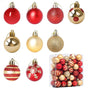 50PCS 4CM Shatterproof Christmas Ball Decorations Christmas Tree Ornaments Electroplating Balls Pendant for V1294-YM0523-10317402