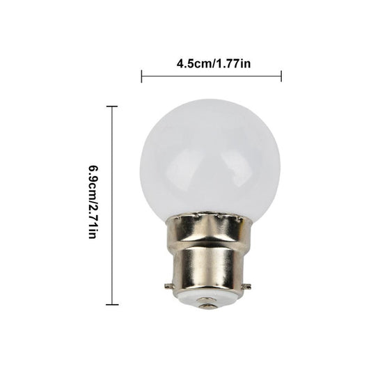 LED Bulb Color B22 3W 240LM B22 Bayonet Bulbs Color LED Bulbs for Home Bar Party Ambience Decoration V1294-YM0523-10317412