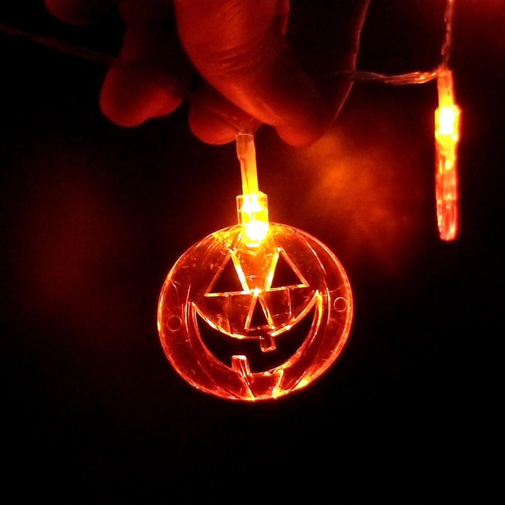 3 Meters LED Halloween String Lights Waterproof Grimace Pumpkin String Light Decorative Lights for Gardens V1294-YM0523-10317765