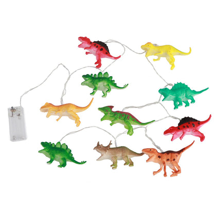 2 Meter 10 LED Fairy Lights Dinosaur String Light Decorative Lamp Party Fun Night Light Children's Room V1294-YM0523-10317881
