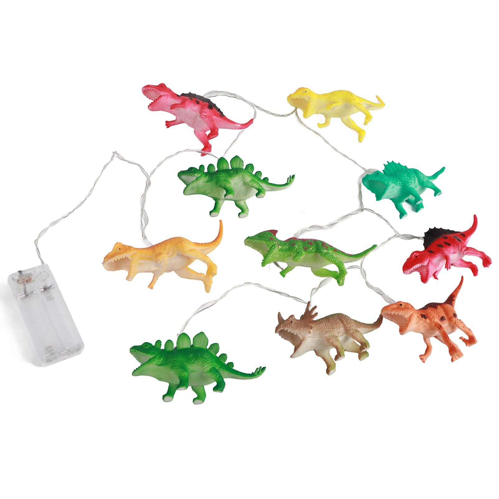 2 Meter 10 LED Fairy Lights Dinosaur String Light Decorative Lamp Party Fun Night Light Children's Room V1294-YM0523-10317881