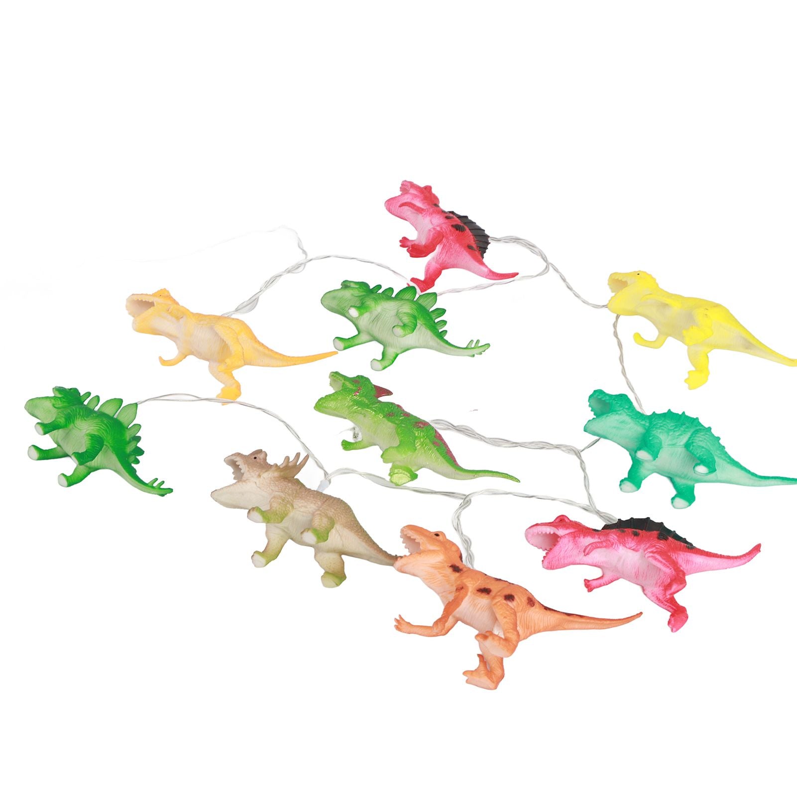 2 Meter 10 LED Fairy Lights Dinosaur String Light Decorative Lamp Party Fun Night Light Children's Room V1294-YM0523-10317881