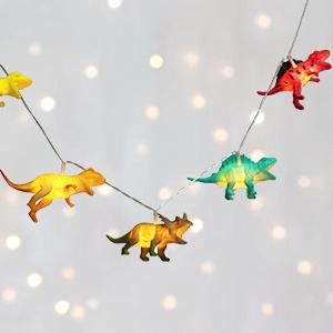 2 Meter 10 LED Fairy Lights Dinosaur String Light Decorative Lamp Party Fun Night Light Children's Room V1294-YM0523-10317881