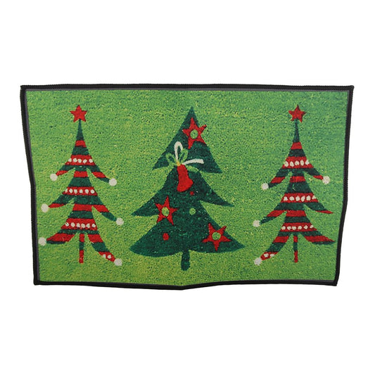 Christmas Doormat Xmas Flannel Floor Mat Merry Christmas Home Entrance Door Mat Anti Slip Floor Rug for V1294-YM0523-10318235