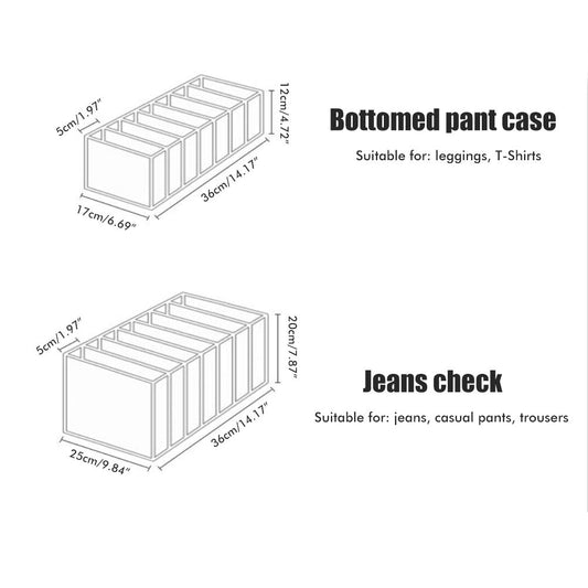 Wardrobe Clothes Organizer Closet Storage Baskets Save Space Clothing Storage Box Portable Storage Containers V1294-YM0523-10318823