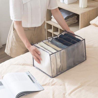 Wardrobe Clothes Organizer Closet Storage Baskets Save Space Clothing Storage Box Portable Storage Containers V1294-YM0523-10318823