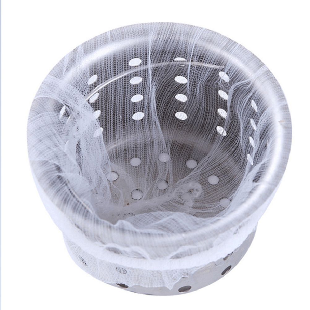 200 Pcs Sink Strainer Bag Sink Filter Net with Storage Case Sink Mesh Bag for Kitchen Waste Garbage V1294-YM0523-10318897