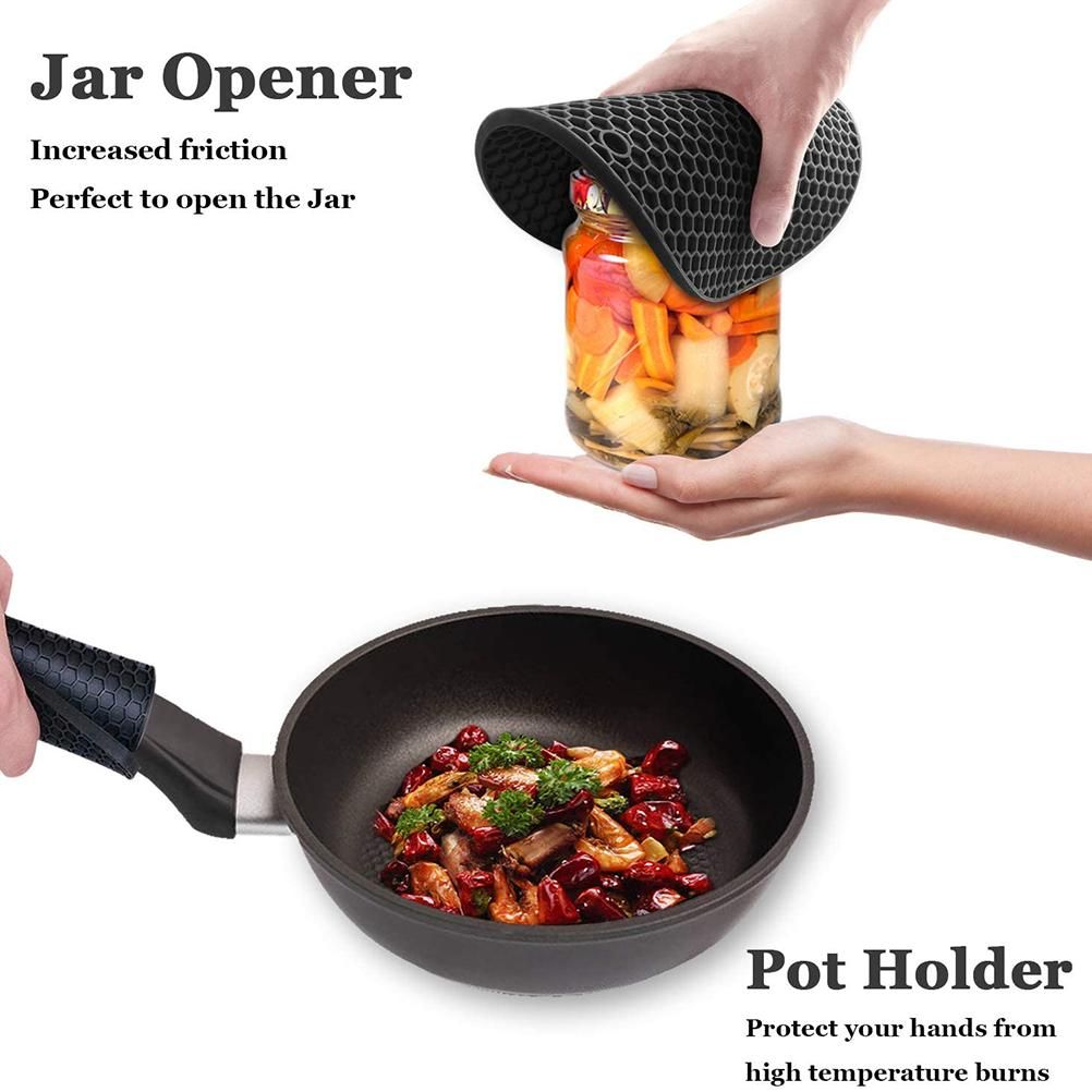Silicone Trivet Mat Pot Holder Multipurpose Hot Pads Silicone Heat Resistant Coasters Cup Insulation Mat V1294-YM0523-10319373