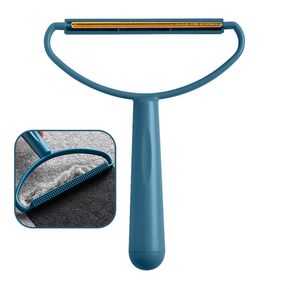 Portable Lint Remover for Clothes Blankets Manual Fuzz Shaver Reusable Double Sided Lint Remover Brush V1294-YM0523-10319732