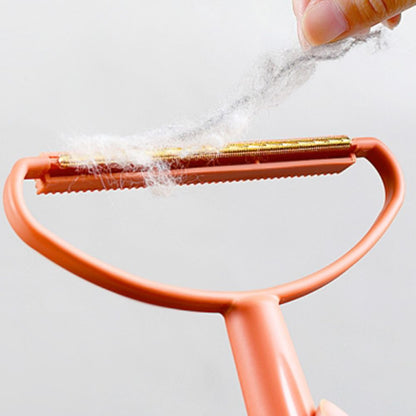 Portable Lint Remover for Clothes Blankets Manual Fuzz Shaver Reusable Double Sided Lint Remover Brush V1294-YM0523-10319732