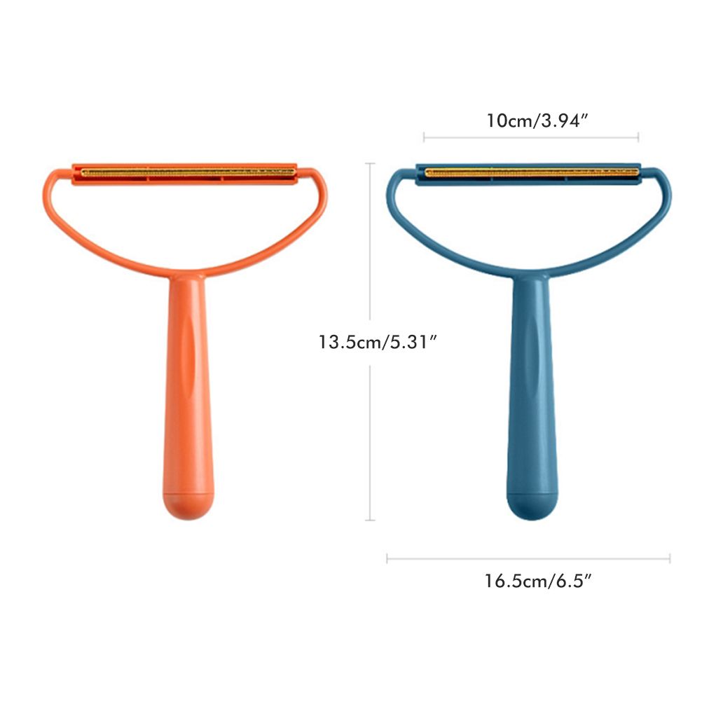 Portable Lint Remover for Clothes Blankets Manual Fuzz Shaver Reusable Double Sided Lint Remover Brush V1294-YM0523-10319733