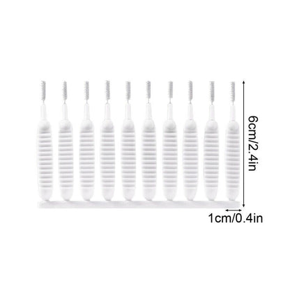 30Pcs Shower Nozzle Cleaning Brush Anti Clogging for Shower Head Cleaning Brush for Pore Clean with Non Slip V1294-YM0523-10319783