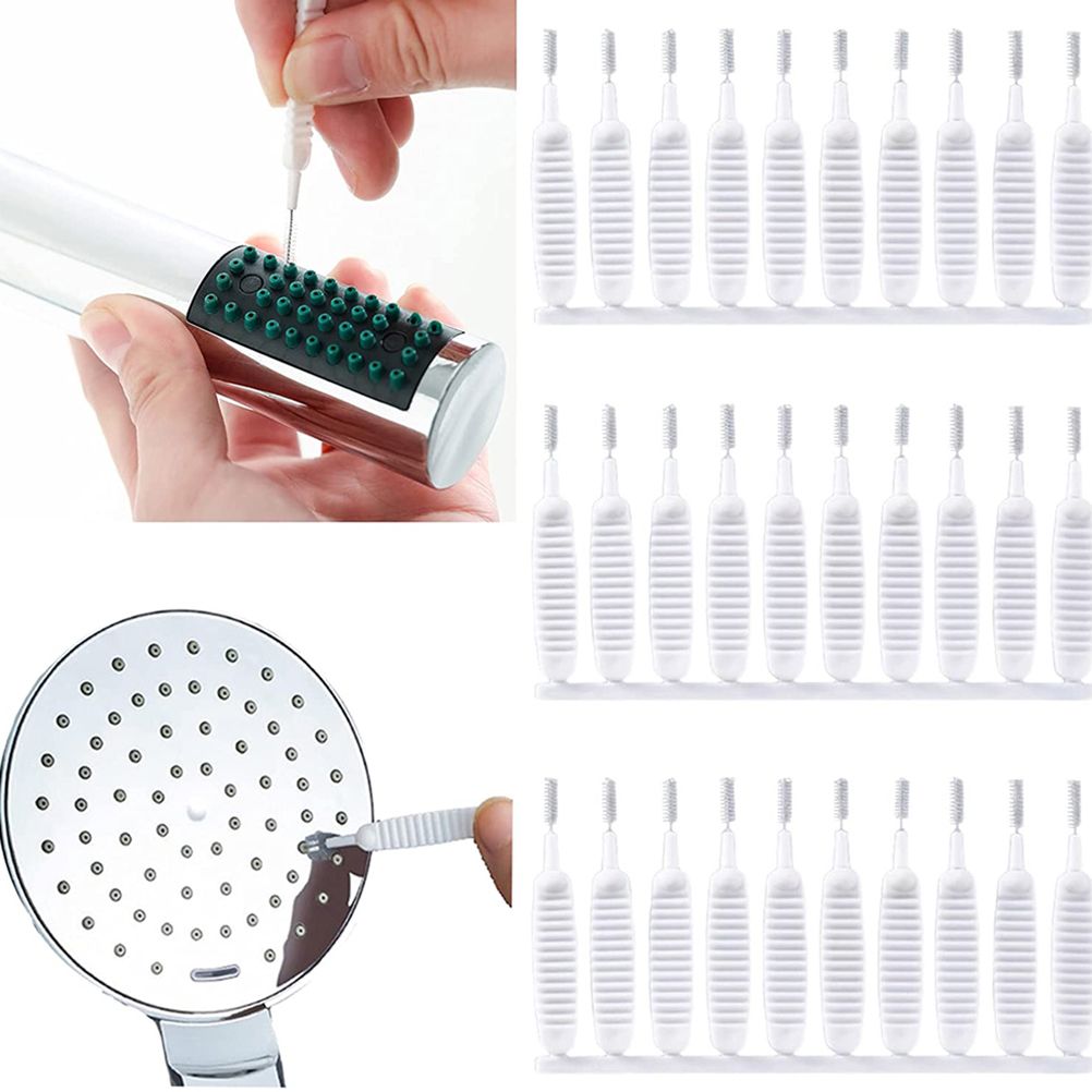 30Pcs Shower Nozzle Cleaning Brush Anti Clogging for Shower Head Cleaning Brush for Pore Clean with Non Slip V1294-YM0523-10319783
