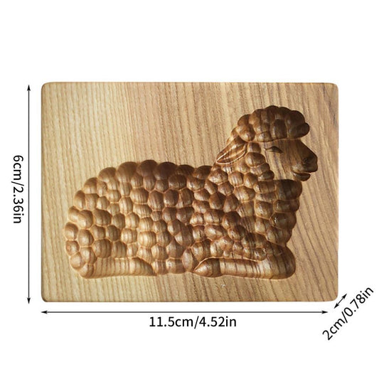 Christmas Wooden Mold Carved Press Stamp Molds Biscuit Cutters Christmas Decoration Kitchen Baking Tool V1294-YM0523-10320141