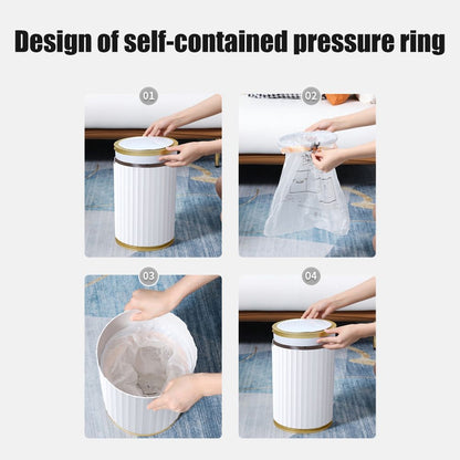 Smart Sensor Trash Waterproof Kitchen Bathroom Sensor Bin with Lid Large Capacity Garbage Waste Bin for V1294-YM0523-10320546