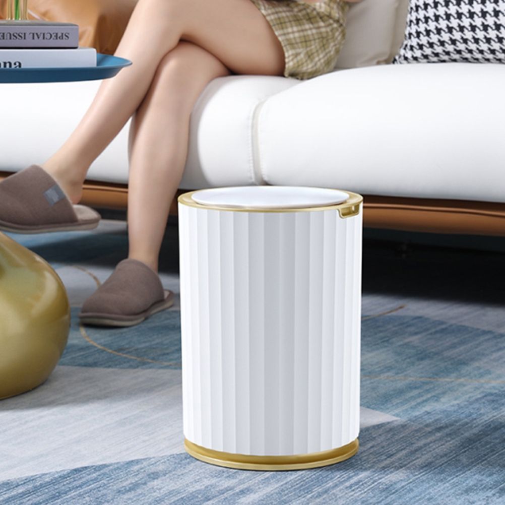 Smart Sensor Trash Waterproof Kitchen Bathroom Sensor Bin with Lid Large Capacity Garbage Waste Bin for V1294-YM0523-10320546