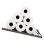 Floating Shelf Toilet Paper Holder Modern Wall Mount Organizer for Rolls Tissues Valentine's Day Gift V1294-YM0523-10321099