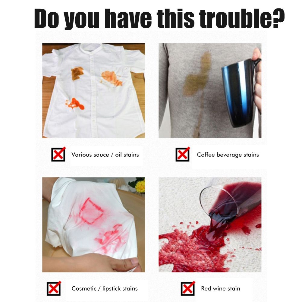 Portable Stain Remover Roller Ball Cleaner Clothes Stain Remover Effectively Remove All Kinds of Stains Quick V1294-YM0523-10321488