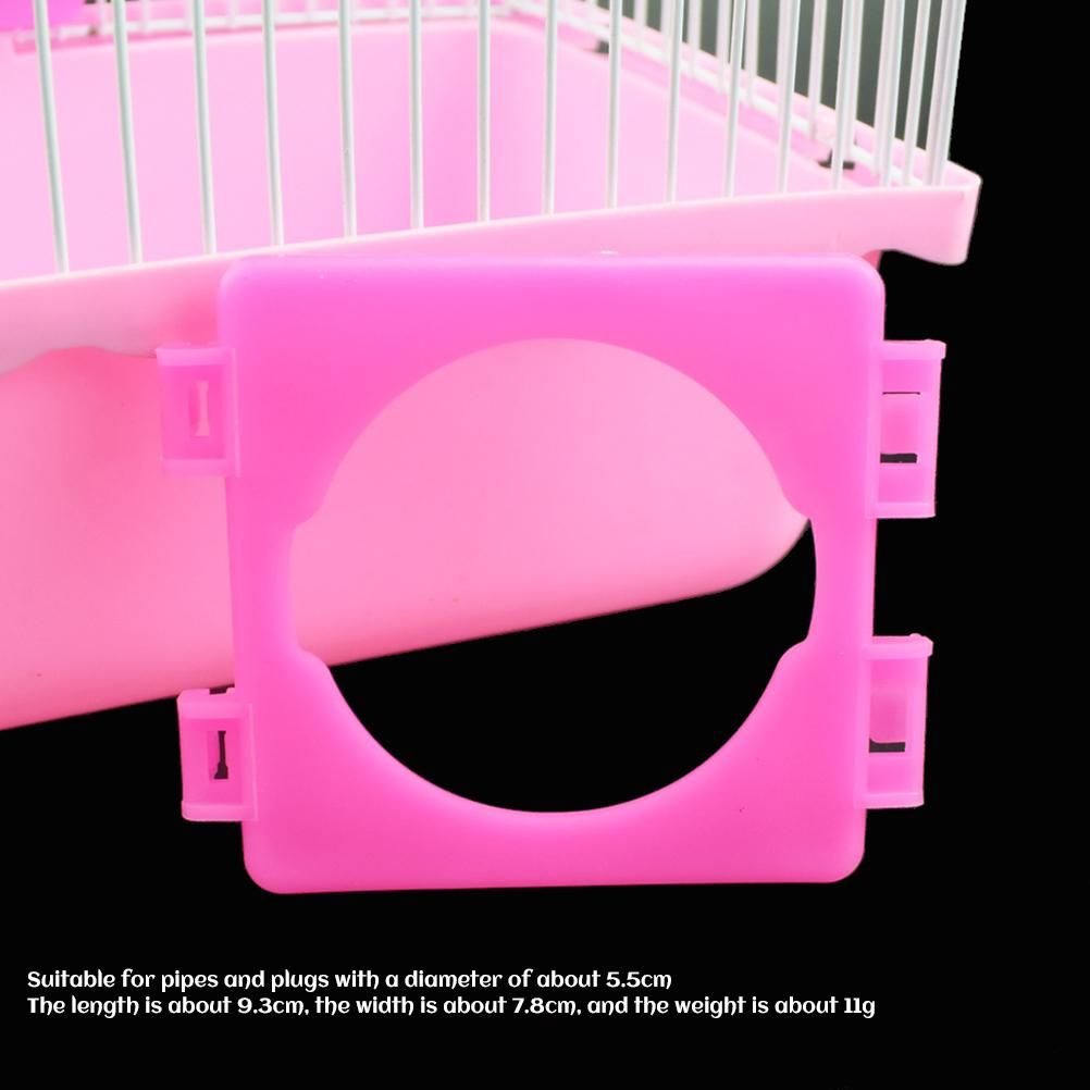 Hamster Tubes Set Transparent Hamster Cage Toys DIY Connection Tunnel Track Rat Toy V1294-YM0523-10321886