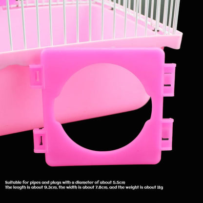 Hamster Tubes Set Transparent Hamster Cage Toys DIY Connection Tunnel Track Rat Toy V1294-YM0523-10321886