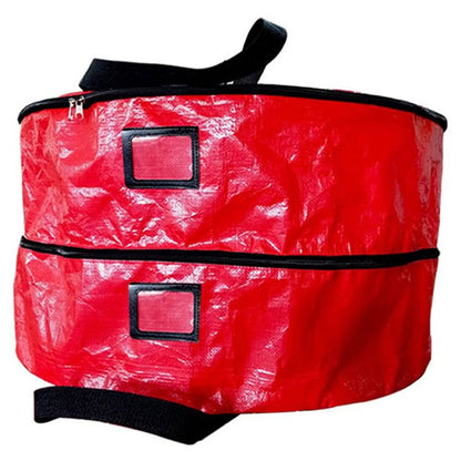 Double Layer Christmas Wreath Storage Bag Large Capacity Wreath Storage Container Wreath Storage Box with V1294-YM0523-10321917