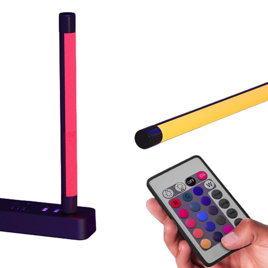 LED Fill Light Portable RGB Colorful Night Light Photography Lighting Stick USB Powered Selfie Lamp V1294-YM0523-10322077