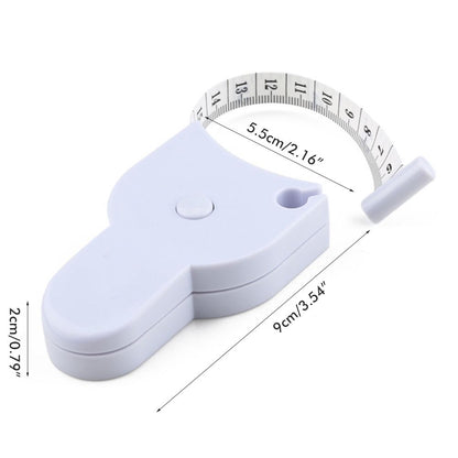 Automatic Telescopic Tape Measure Portable Body Measuring Tape Retractable Ruler Tool Caliper for Body V1294-YM0523-10322759