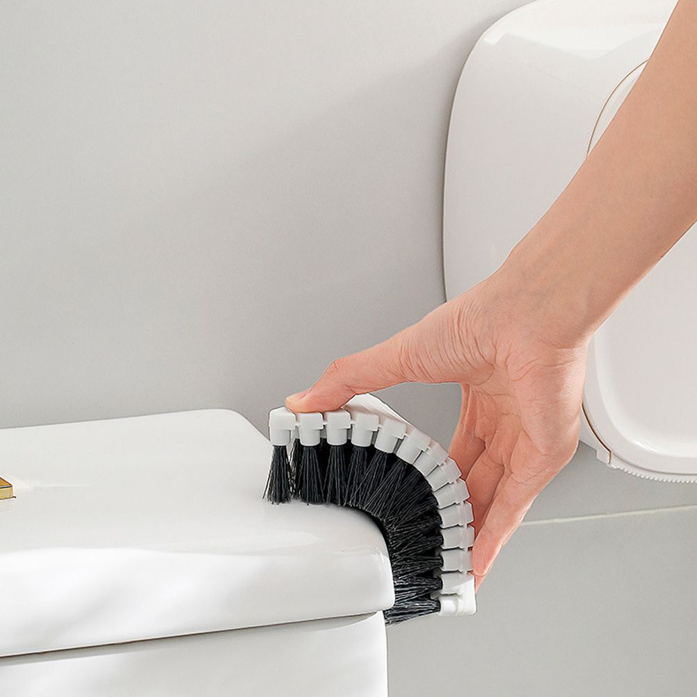 Household Cleaning Brush Bendable Scrub Brush Kitchen Tool Grip Scrub Brush for Cleaning V1294-YM0523-10322837