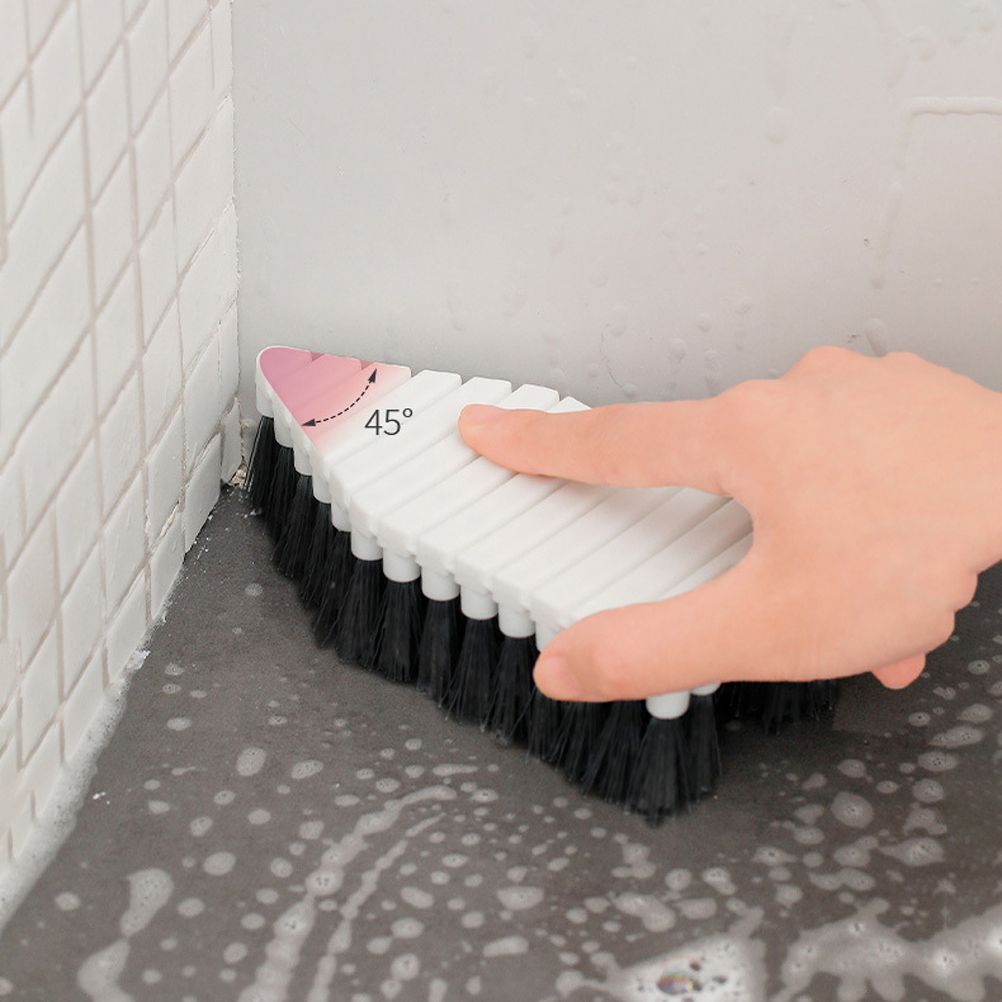 Household Cleaning Brush Bendable Scrub Brush Kitchen Tool Grip Scrub Brush for Cleaning V1294-YM0523-10322837