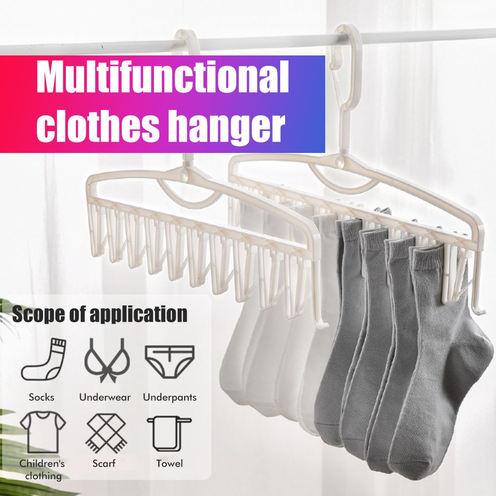 Multifunctional Rotatable Clothes Hanger for Socks Bra Underwear Scarves Towels House Organiser V1294-YM0523-10322844