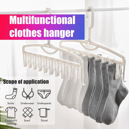 Multifunctional Rotatable Clothes Hanger for Socks Bra Underwear Scarves Towels House Organiser V1294-YM0523-10322844