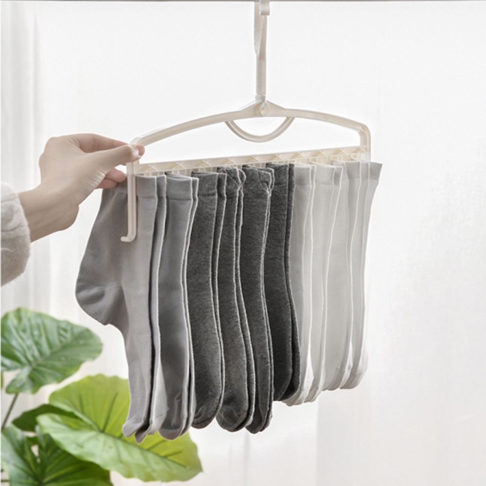 Multifunctional Rotatable Clothes Hanger for Socks Bra Underwear Scarves Towels House Organiser V1294-YM0523-10322844