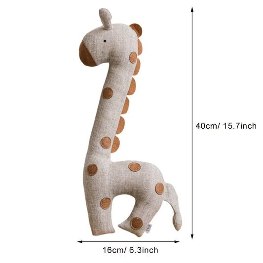 Cartoon Stuffed Plush Animal Pillow Cotton Goose Giraffe Rooster Plush Cushion Animal Cushion Home Office V1294-YM0523-10323826