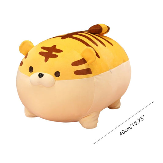 Chinese New Year Plush Tiger Toys 40cm Cute Cuddle Pillow Soft Tiger Toys Stuffed Animal Toys for Kids Boys V1294-YM0523-10334451