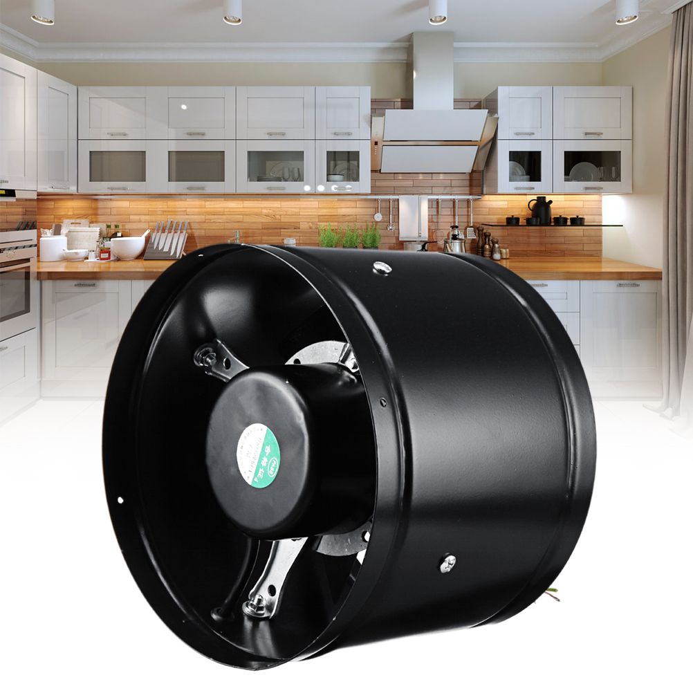 8 Inch Duct Fan Low Noise Exhaust Fans for Kitchen Garage Bathroom Ventilation Blower V1294-YM0523-10334644