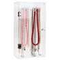 Acrylic Necklace Holder with 24 Hooks Clear Necklace Organizer Dustproof Rotation Jewelry Storage Stand V1294-YM0523-10335042