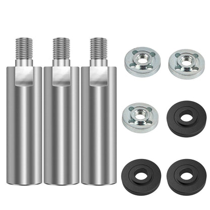 Angle Grinder Extension Connecting Rod Multipurpose Thread Rotary Polisher Extension Shaft with Flange Lock V1294-YM0523-10335221